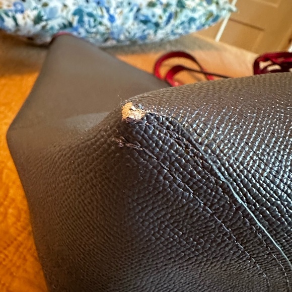 Coach reversible flag signature C Tote with Pouch - Picture 7 of 15